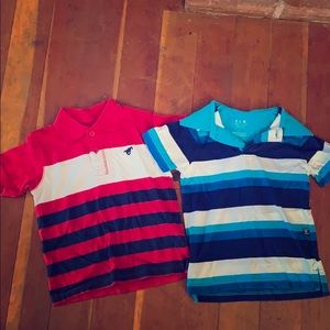 2T short sleeve collared shirts